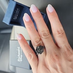 Disney Enchanted Fine Jewelry Rose Ring Size 5 1/2